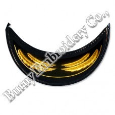 Hands Embroidered Cap Visor